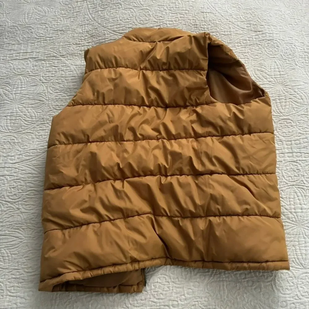 Gap XL Boys Mustard Yellow Puffer Vest